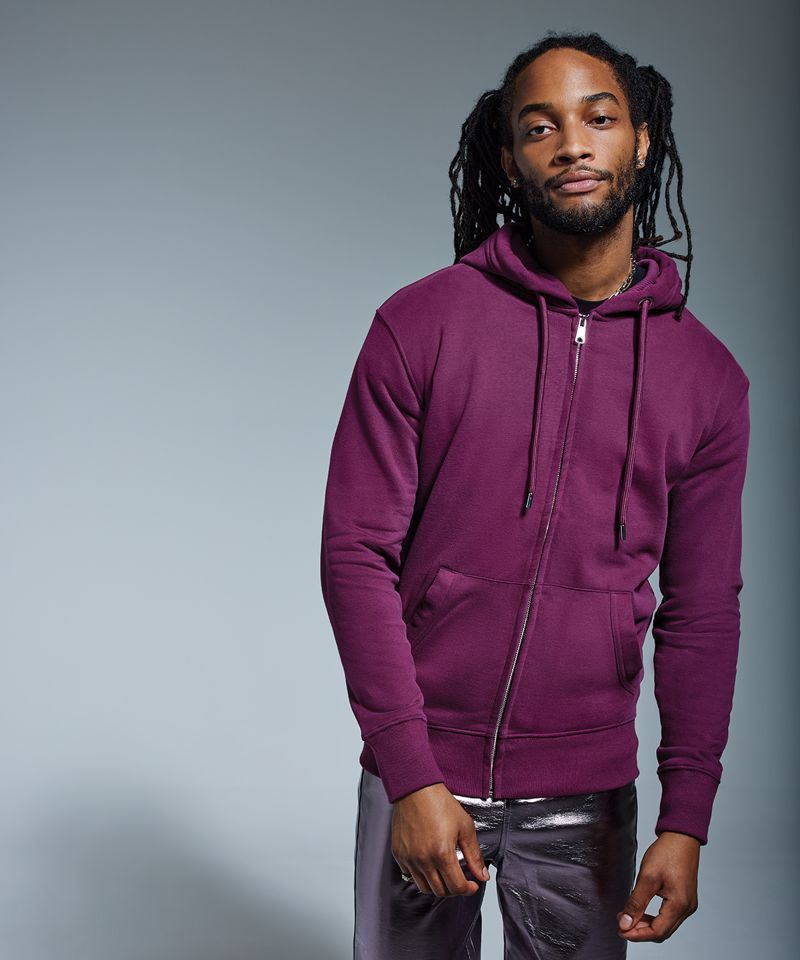 Men's Anthem full-zip hoodie | AM002 | Clothesline Direct